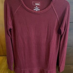 Sonoma Women's Burgundy Top